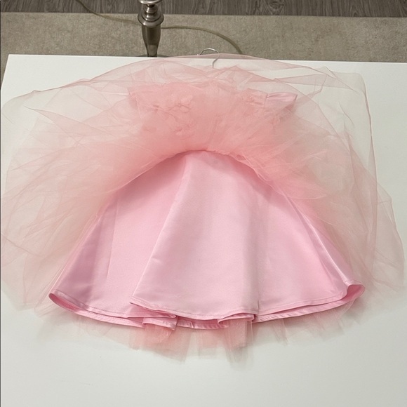 Made in Perú Adorable Pink Dress with Floral Accents Size 4 - Picture 9 of 16